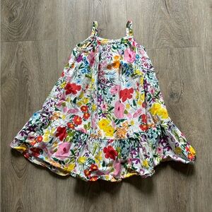 Floral flowing dress with spaghetti straps 3T